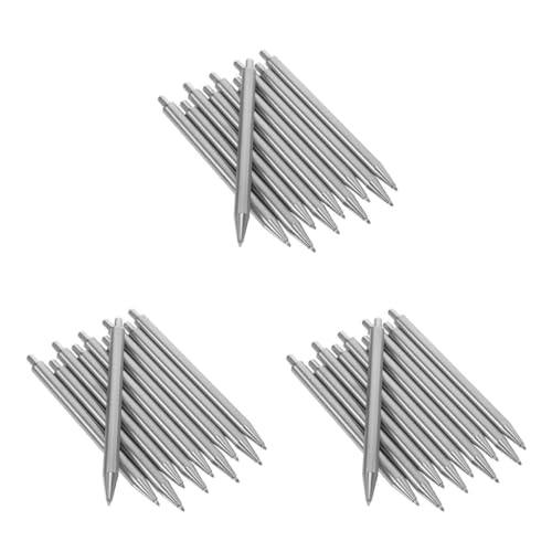 Lurrose 3 Sätze Kugelschreiber Aus Edelstahl Stifte Zum Schreiben Tragbare Schulstifte Bezaubernder Schreibstift Süßer Kugelschreiber Büro Stift Silver Rostfreier Stahl 10 Stück * 3 von Lurrose