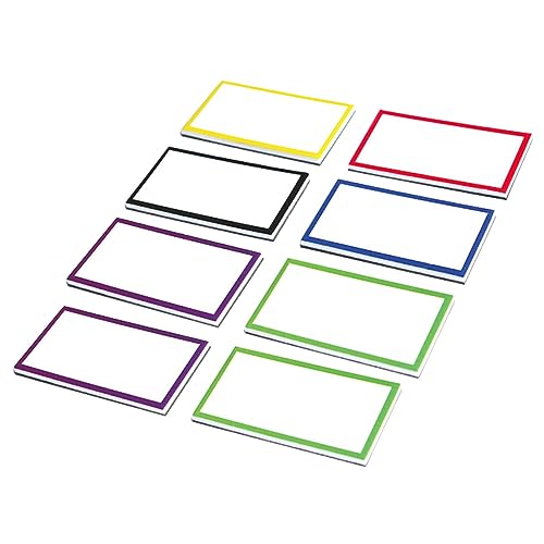 Lurrose 3 Sätze Magnetetikett Aufkleber Trockenlöschtafel Flexible Magnet-namensschilder Magnetische Etikettenstreifen Whiteboard-namensschilder Colorful Gummi Magnetisch 8 Stück * 3 von Lurrose