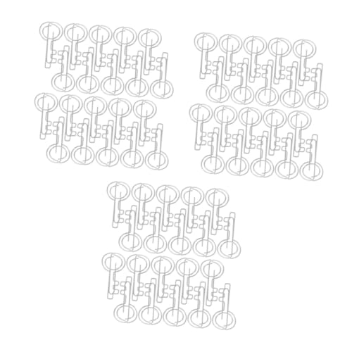 Lurrose 3 Sätze Mappe Büroklammern Multifunktionale Clips Büro Zubehör Klebebinder Clips Briefumschlag-clips Clips Zum Markieren Von Lesezeichen Umschläge Clips Eisen Silver 20 Stück * 3 von Lurrose