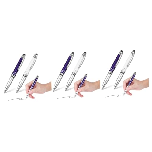 Lurrose 3 Sätze Stifte Mit Stylus-spitzen Tablet-stift Schlüssel Touchscreen Kapazitiver Stift Touch-kapazitiver Stift Kugelschreiber Mit Stylus-spitze Bleistift Metall 2 Stück * 3 von Lurrose