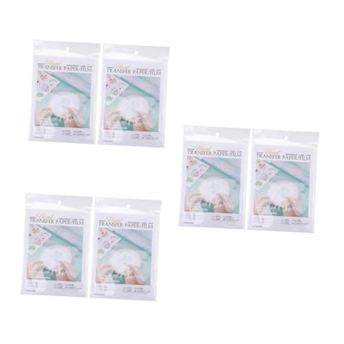 Lurrose 3 Sätze Wasserlösliches Stick Transferpapier Handnäh Stabilisator Kleidungsbroschen Künstliche Broschen Schalbroschen Zubehörbehälter Anstecknadelbroschen Wäscheklammern 8 Stück * 3 von Lurrose