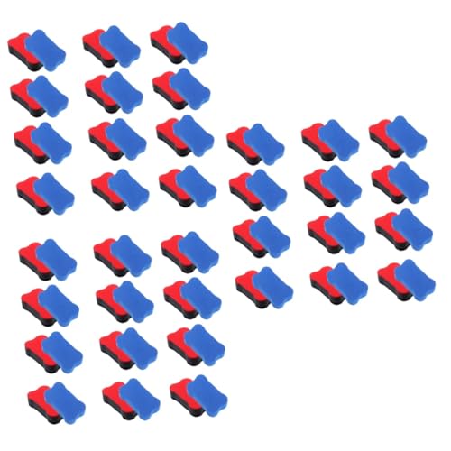 Lurrose 3 Sätze Whiteboard-radierer Tafelradierer Tragbare Radiergummis Für Weiße Tafeln Whiteboard-radiergummis Für Das Büro Tafelwischer Für Kinder Eva Filztuch 24 Stück * 3 von Lurrose