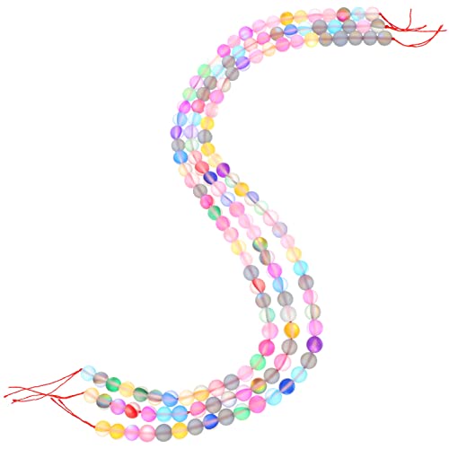 Lurrose 3 Saiten Glitzerperlen Bausätze Kits zur Schmuckherstellung Reize kunststoffperlen bracelet beads Kristallperle selber machen Schmuckzubehör selber machen künstlicher Kristall von Lurrose