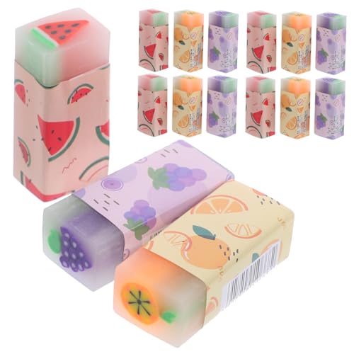 Lurrose 36St Radiergummi erasers for für adventsgeschenke kleberradierer geschenketueten Lustige Schulmaterialien süße Schulsachen süßes stationäres von Lurrose