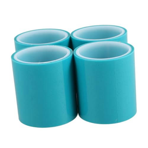 Lurrose 4 Rollen Spurloses Hochtemperaturband Klebeband Zum Einwickeln Dekoratives Klebeband Harzband Band Masse Wärmeband Diy Klebeband Nahtloses Klebeband Sky-blue Das Haustier von Lurrose