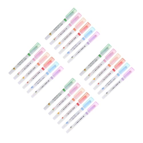 Lurrose 4 Sätze 4 Sets Textmarker Bürobedarf Niedliche Schreibwaren Heimbüro Essentials Farbstifte Lern Essentials Bunter Farbstift Löschbare Marker Stifte Verschiedene 6 Stück * 4 von Lurrose