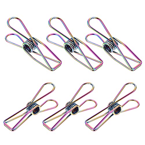 Lurrose 4 Sätze Fischschwanz Clip Büroklammern Binder Clips Organisations Clips Schulbedarf Fischschwanz Clips Retro Büro Clips Papier Clips Büro Datei Papier 6 Stück * 4 von Lurrose