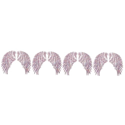 Lurrose 4 Sätze Flügel Bestickter Aufnäher Miniflügel Patch Engelsflügel Zum Basteln Flügelanhänger Feenflügel Engelsflügel Kostüm Stoff Flügel Erwachsen Flecken Für Stickgarn 2 Stück * 4 Lurrose 4 Sätze Flügel Bestickter Aufnäher Miniflügel Patch Engelsflügel Zum Basteln Flügelanhänger Feenflügel Engelsflügel Kostüm Stoff Flügel Erwachsen Flecken Für Stickgarn 2 Stück * 4 von Lurrose