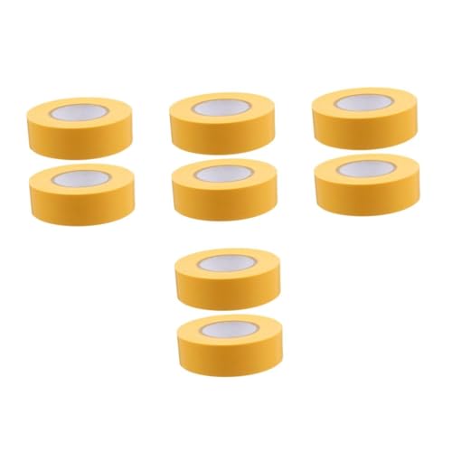 Lurrose 4 Sätze Kein Klebeband Nicht Klebendes Klebeband Werkzeug Markieren Klebeband Markieren Farbiges Band Markierungsband Dekorationsband Dekoratives Klebeband Pvc Yellow 2 Stück * 4 von Lurrose