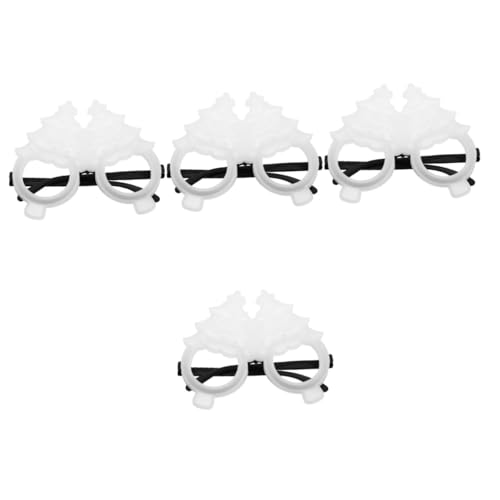 Lurrose 4 Sets DIY Silikonformen Silikon Brillenform Brillengussformen Brillenform Silikonform Für Epoxidharz Weihnachts Brillenformen Brillenformen Silikon DIY Zubehör von Lurrose