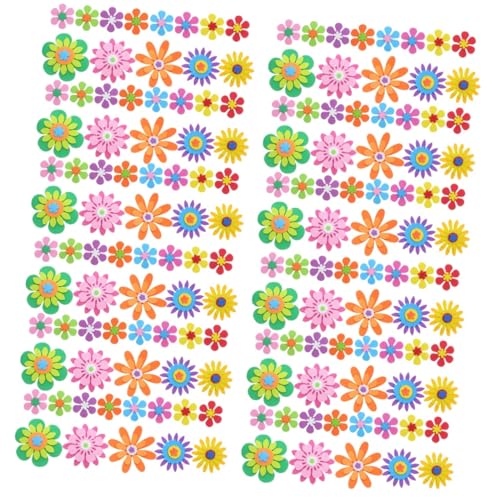 Lurrose 4 Stück 6 Dekorative Wandaufkleber Aus Papier DIY Ausschnitte Große Ausschnitte In Papierform Sonnenblumen Papierausschnitte Gänseblümchen Ausschnitte Blumen Förmige von Lurrose