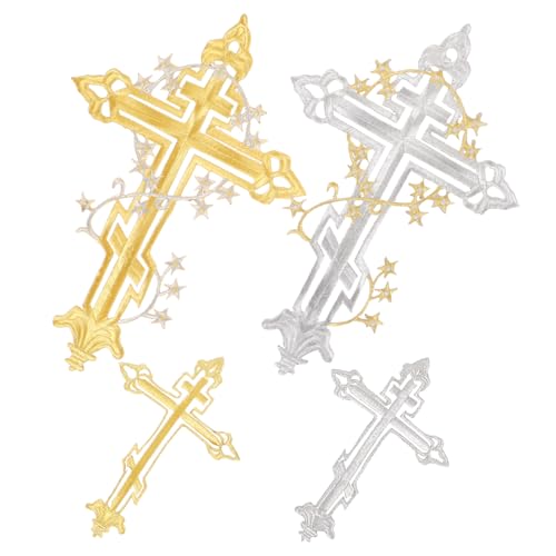 Lurrose 4 Stück kompakte Kleiderflicken bügel patches bügel flicken Aufbügeln Patches Jacken Jeansflicken für zerrissene Jeans Kleidung Multifunktions-Eisenpflaster Hut Zubehör Polyester Lurrose 4 Stück kompakte Kleiderflicken bügel patches bügel flicken Aufbügeln Patches Jacken Jeansflicken für zerrissene Jeans Kleidung Multifunktions-Eisenpflaster Hut Zubehör Polyester von Lurrose