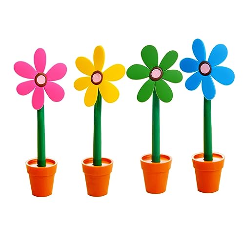 Lurrose 4 Stück kreativer Kugelschreiber kinder stifte kugelschreibermine Kugelschreiber mit Blumentopf Stift mit Sonnenblumenmotiv kugleschreiber Neuheit Briefpapier Neuheitsstift Lurrose 4 Stück kreativer Kugelschreiber kinder stifte kugelschreibermine Kugelschreiber mit Blumentopf Stift mit Sonnenblumenmotiv kugleschreiber Neuheit Briefpapier Neuheitsstift von Lurrose
