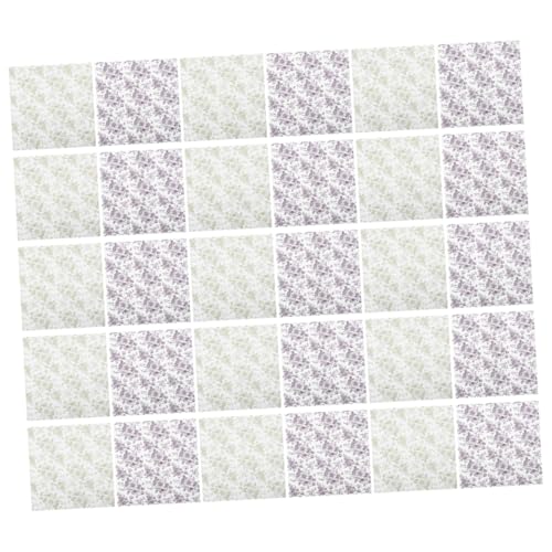 Lurrose 40 Blatt Box Geschenkpapier Blumenladenpapier Papierverpackung Seidenpapier Für Verpackungszwecke Halter Spender Teiler Rosenverpackungsbeutel Entzückendes Druckverpackungspapier von Lurrose