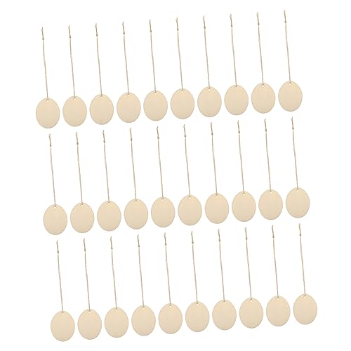 Lurrose 40st Holzspäne Eierfüller Eierhalter Ostern Eier Basteln Flipper Eierringe Befüllbar Osterhandwerk Pfannkuchen Bemalbare Eier Bausätze Gefälschtes Ei Eggmazing Hölzern Light Brown von Lurrose