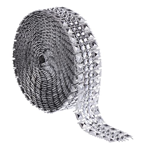 Lurrose Funkelndes Strass-diamant-pyramidenband 5 M/rolle Bekleidungszubehör Für Damen von Lurrose