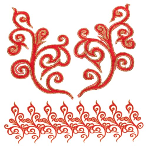 Lurrose 5 Paare Wunderschöne Aufnäher Besticktem Chinesische Stickerei für Hochzeiten und Outfits Vielseitige Dekoration für Kleidung Taschen und Hüte Lurrose 5 Paare Wunderschöne Aufnäher Besticktem Chinesische Stickerei für Hochzeiten und Outfits Vielseitige Dekoration für Kleidung Taschen und Hüte von Lurrose
