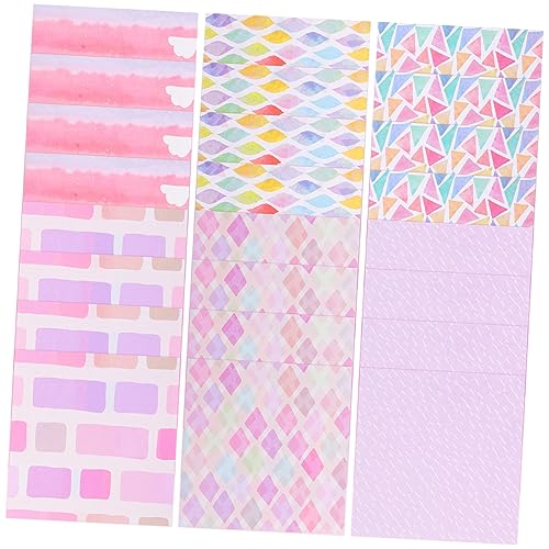 Lurrose 5 Quadratisches Origami Doppelseitiges Scrapbook-papier Buntes Papier Diy-kits Scrapbook-papiere Mehrzweck-faltbares Diy-papier Origami Basteln Diy Papier Origami-papierstreifen von Lurrose