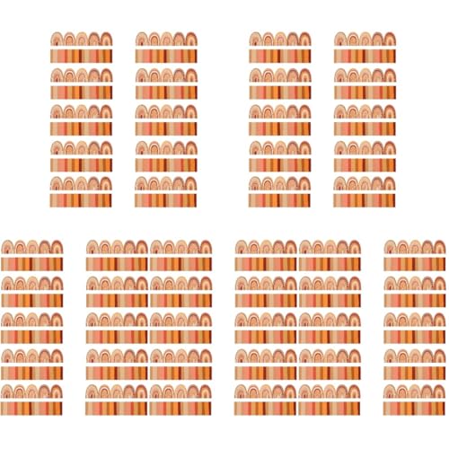 Lurrose 5 Sätze Böhmisches Regenbogenausschnitte Bunte Ausschnitte Dekorativer Ausschnitt Im Klassenzimmer Boho-regenbogen-klassenzimmerdekor Klassenzimmer-tapetenausschnitte Papier von Lurrose