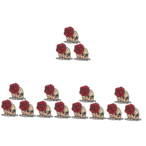 Lurrose 5 Sätze Gestickter Aufnäher Für Punks Zum Aufnähen Auf Skelett Applikation Stoff Kleidung Aufnäher Gothic Dekorative Aufnäher Stickerei 3 Stücke * 5 Lurrose 5 Sätze Gestickter Aufnäher Für Punks Zum Aufnähen Auf Skelett Applikation Stoff Kleidung Aufnäher Gothic Dekorative Aufnäher Stickerei 3 Stücke * 5 von Lurrose