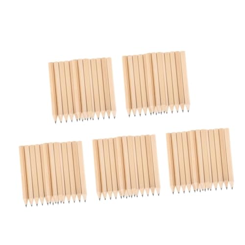 Lurrose 5 Sätze Golf-scoring-bleistift Loch Holzstift Porträt-buntstifte Mini Bleistift Dicker Bleistift Gespitzte Bleistifte Fledermausstütze Aus Holz Khaki Graphitblei 100 Stück * 5 von Lurrose