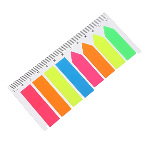 Lurrose 5 Sätze Index-Aufkleber bookmarks book marks arbeitszeiterfassung klebrige Trennwände Seitenflags beschreibbar Notizen selbstklebende Geschenkaufkleber Klassifizierungsetikett PVC von Lurrose