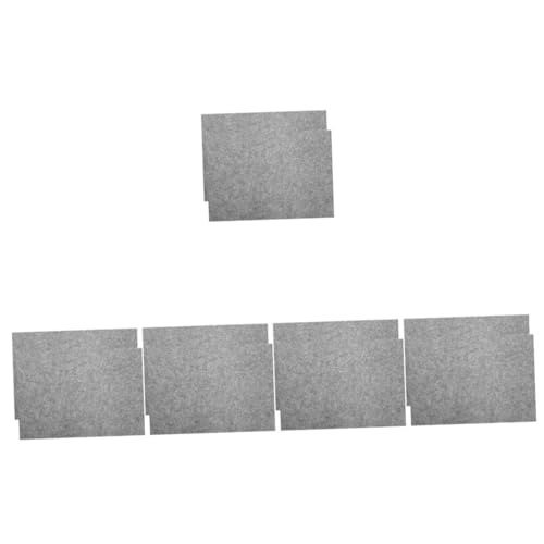 Lurrose 5 Sätze Kalligraphie-filzpad Tischunterlage Tischpolster Schreibstuhlunterlage Felt Desk Mat Kalligraphie-schreibblock Chinesische Malerei Filzmatte Gefühlt Grey 2 Stück * 5 von Lurrose