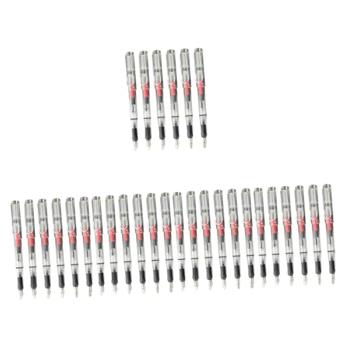 Lurrose 5 Sätze Kunststift Tagebuch Flasche Füllfederhalter Gel Kalligraphie Übungsstift Business Stift Transparenter Schreibstift Multifunktionsstift Tragbare 6 Stück * 5 von Lurrose