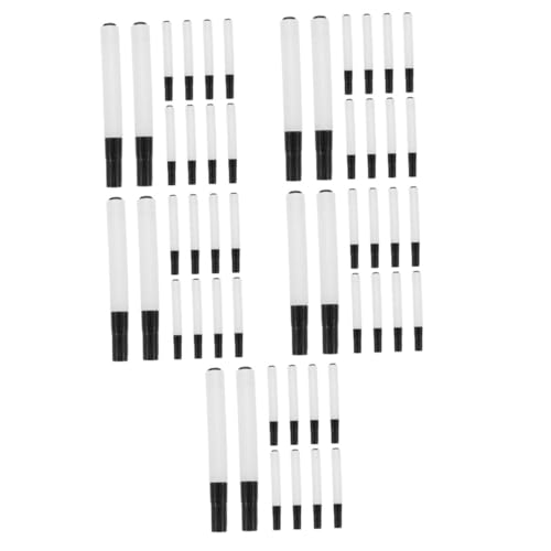 Lurrose 5 Sätze Leere Hülle Des Tafelstifts Kugelschreiber Trockenlöschstift Für Whiteboards Löschbarer Marker Kreidemarker Magnetische Markierungen Zeichenmarker Plastik 10 Stück * 5 von Lurrose