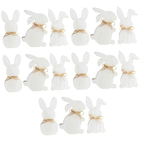 Lurrose 5 Sätze Osterhase Plätzchen Kaninchen Heu Tragen Hasen Leckereien Keks Buchregal Dekoration Easter Bunny Fensterdeko Diy- Für Diy-deko Zu Ostern Hölzern 3 Stück * 5 von Lurrose