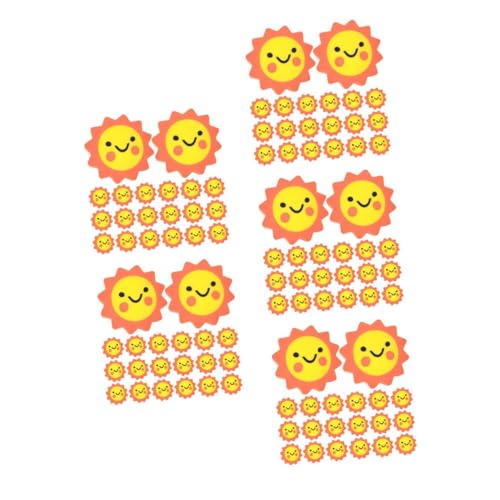 Lurrose 5 Sätze Sonnenblumen Radiergummi Mini Radiergummis Niedliche Radiergummis Kawaii Kleine Radiergummis Süße Radiergummis Für Die Schule Lebensmittel Radiergummi 50 Stück * 5 von Lurrose