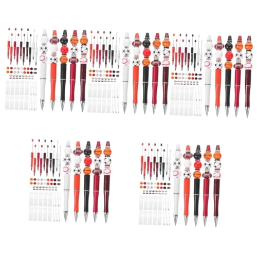 Lurrose 5 Sätze Sportperlenstift kugelschreiber ballpoint pen kugleschreiber Schreibwaren Schreibset Stift für Erwachsene im Büro Schreibstift Stift-Kits lustige Stifte Holz Stifte Plastik von Lurrose