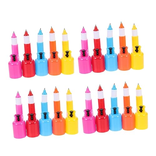 Lurrose 5 Sätze Tank Kugelschreiber Mini Stifte Schwarze Stifte Gel Mehrere Ausgefallene Stifte Für Mädchen Tragbare Spitze Textmarker Fidget Produkt Gadgets 18 Stücke * 5 von Lurrose