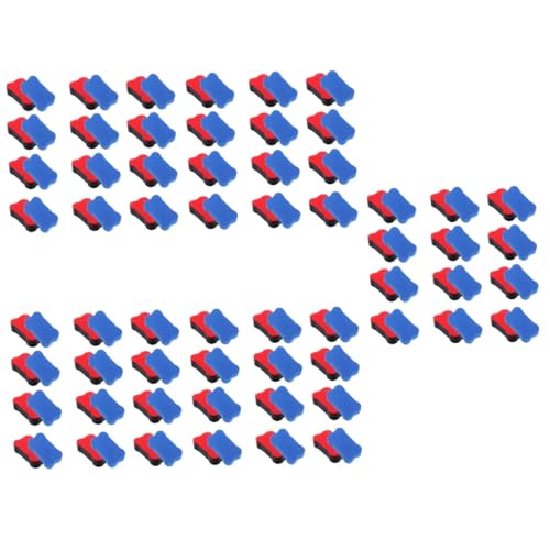 Lurrose 5 Sätze Whiteboard Radiergummi Whiteboard Radiergummi Tragbares Whiteboard Klassenzimmerbedarf Klassenzimmer Whiteboard Wischwerkzeug Tragbarer Trocken 24 Stück * 5 von Lurrose