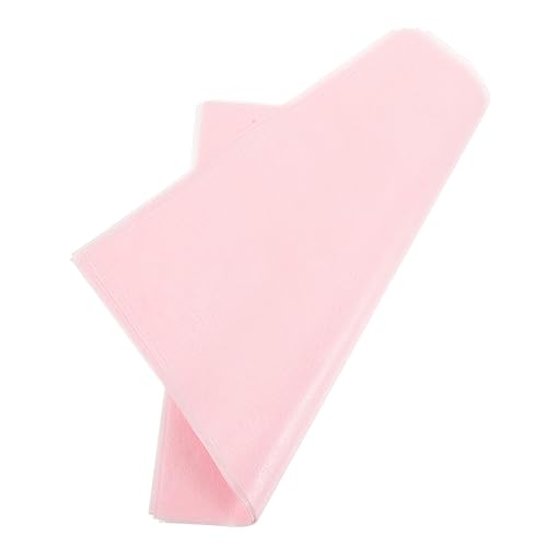 Lurrose 50 Blatt Sydney-Papier Grüne Seidenpapiermasse Seidenpapier Masse Pergament für den einzug paketpapier Blumenpapier einfarbiges, faltbares Seidenpapier Ballaststoff Rosa von Lurrose