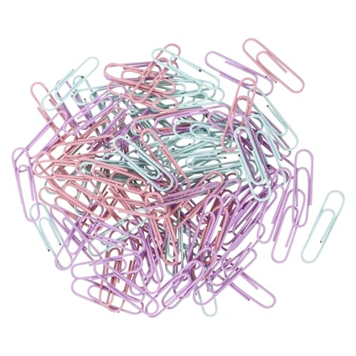 Lurrose 540 Stk Lesezeichen Büroklammer Büroklammern Klein Süße Büroklammern Schöne Büroklammern Entzückende Büroklammern Dekorative Büroklammer Büroklammern in Verschiedenen Größen Metall von Lurrose