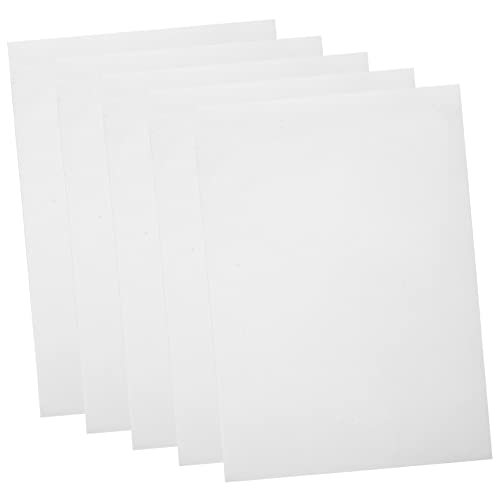 Lurrose 5st Magnetisches Druckpapier Fotopapier Glänzend Tintenstrahldrucker Aufkleberetiketten Glänzendes Fotopapier Aufkleber Aus Leerem Papier Schreibpapiere Weicher Magnet Aus Gummi von Lurrose