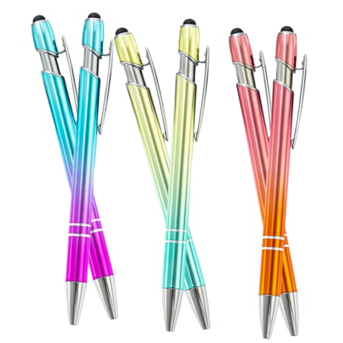 Lurrose 6 Stück interessanter Kugelschreiber büromaterial office supplies skizzen buch notizbuch notizbücher süßer Kugelschreiber Tragbare Schulstifte Multifunktions-Schulstifte Aluminium Lurrose 6 Stück interessanter Kugelschreiber büromaterial office supplies skizzen buch notizbuch notizbücher süßer Kugelschreiber Tragbare Schulstifte Multifunktions-Schulstifte Aluminium von Lurrose
