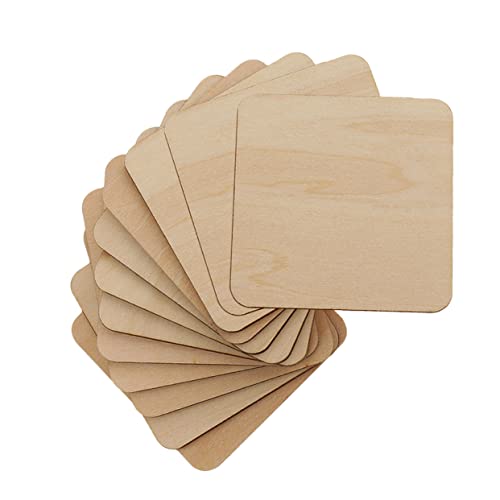 Lurrose 72St Holzscheiben leere Lesezeichenkarten natürliche runde Chips handgefertigte DIY Holzschnitte hochzeitsdeko hochzeits dekoration home dekoration home decor Protokoll von Lurrose