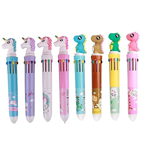 Lurrose 8Stücke Kugelschreiber Studentenschreibstifte Mit Cartoon Design Für Schule Und Büro Zufällige Je Einhorn Und Dinosaurier Lurrose 8Stücke Kugelschreiber Studentenschreibstifte Mit Cartoon Design Für Schule Und Büro Zufällige Je Einhorn Und Dinosaurier von Lurrose