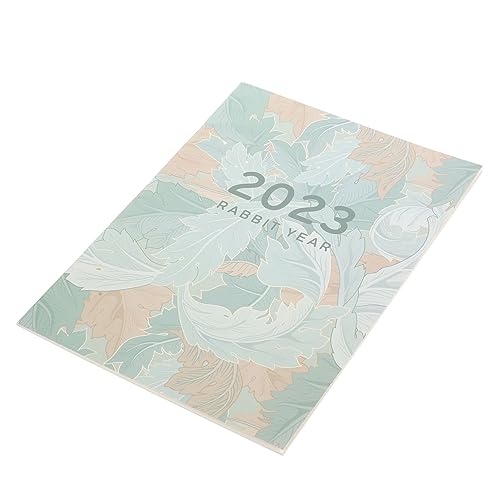 Lurrose Agendabuch 2023 Notizblock Für 2023 Tägliche Unterlage Planer Arbeitsplanblock Budget Notizblock Für Die Arbeit Täglicher Notizblock Studienplanblock Terminkalender Green Papier von Lurrose