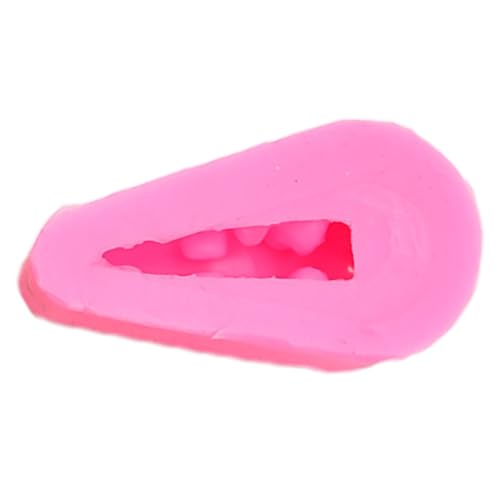 Lurrose DIY Silikonformen Für Schokolade Und üßigkeiten Flexible Gießformen Für Kreative Backprojekte Ideal Für Fondant Und Kekse 30g Pinke Farbe Lebensmittelecht von Lurrose