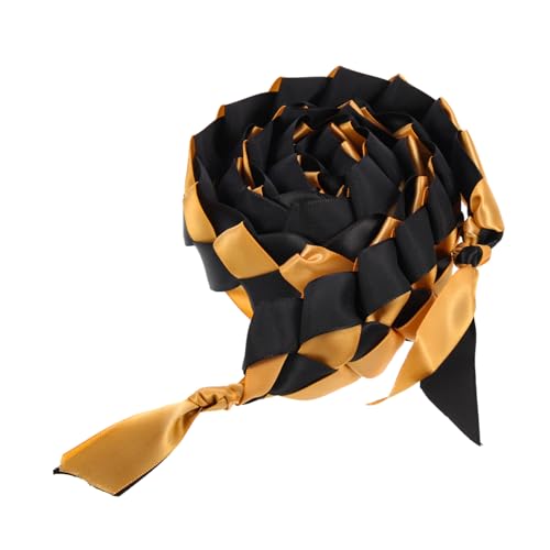 Lurrose Ehrenseil Der Abschlusssaison Weiße Kordel Randbereich Grad Schnur Medaillen Dekoration Graduierung Mit Goldenen Kordeln Graduierungskordel Vorhang Ehrenschnüre Quaste Polyester von Lurrose