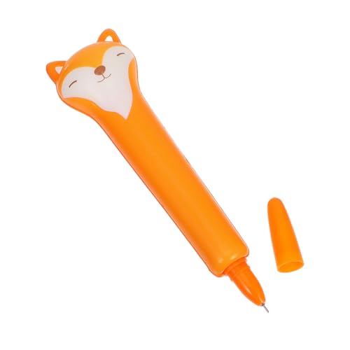 Lurrose Fuchs Gel Stift Schreibwaren Kugelschreiber Süße Löschbare Stifte Kawaii Löschbare Stifte Neuartige Tintenstifte Süßes Japanisches Briefpapier Fuchs-briefpapierstifte Orange von Lurrose