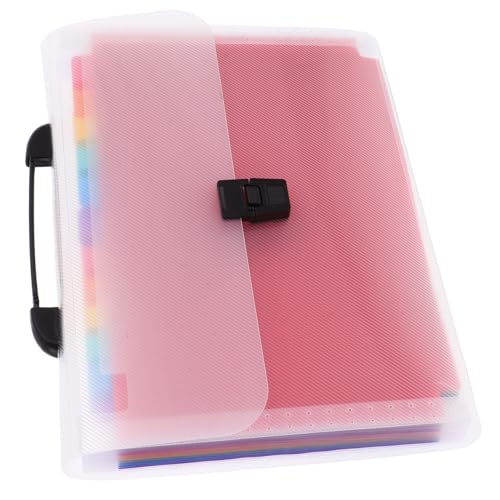 Lurrose Mappe Schreibtisch-organizer Erweiterbarer Papier-organizer Zeitschriftensammler Organisator Für Papierakten Dokumentenspeicherordner Ordner-organizer Geschäftsordner A4 Ordner Pvc von Lurrose