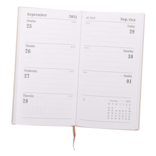 Lurrose Monatsplaner studienplaner schülerplaner notizhefte work planner tagesplan Arbeitsplaner Stundenplaner Zeitplan-Notizblock Zeitplan Buch Terminplaner 2023 Notizbuch Papier Green von Lurrose