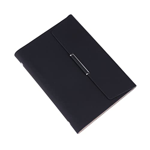 Lurrose Notizbuch büromaterial bürogadges notizhalter noteboon the notebook book notizzettel Writing notebook Name card holder notebook notizhefte Notizblöcke Notizblock Notizbücher Black von Lurrose