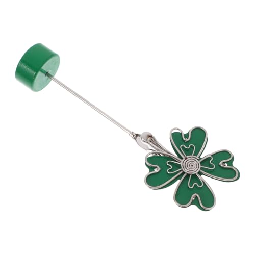 Lurrose Notizhalter mit vierblättrigem Kleeblatt Memo-Halter Fotohalter Karten-Clip-Halter für den Schreibtisch Schreibtisch-Papierhalter Memohalter Foto-Display-Clip-Ständer Metall Green von Lurrose