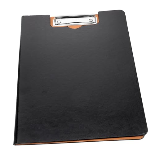 Lurrose Ordnerbrett Krankenschwester-klemmbrett, Faltbar Flip-schreibblock Mappen Für Hefter Zwischenablageordner Planke Klemmbrett Im Letter-format Im A4-format Tasche Clip Black Pu-leder von Lurrose