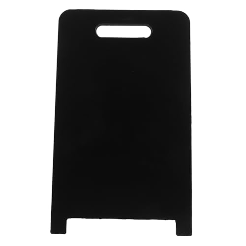 Lurrose Preisschild Tafel Mini-Tafel Staffeleien kleines Tafelschild Desktop-Staffelei Tischstaffeleien zum Malen write board hochzeitstischdeko Zeichen löschbare Tafel Hölzern Black von Lurrose